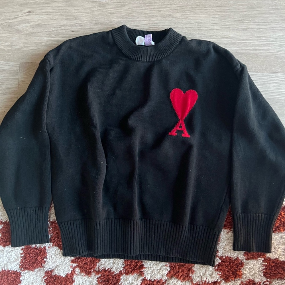 Black AMI Sweater, Size M
